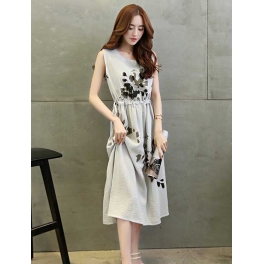 midi dress import D1851