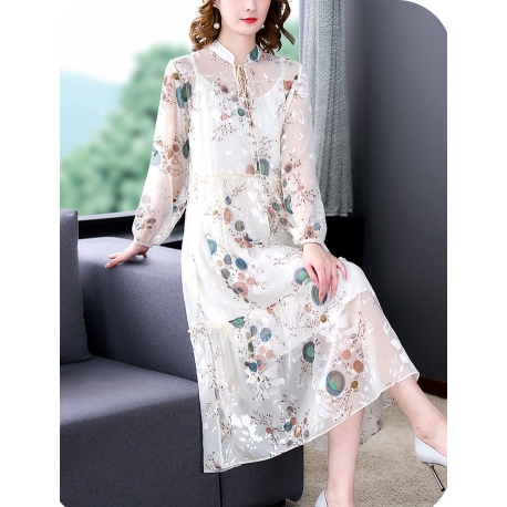 dress wanita korea D7281