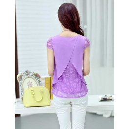 blouse chiffon import T1992