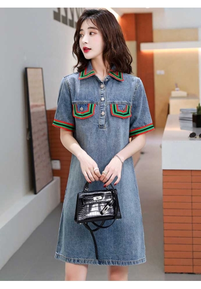 dress denim import D7329