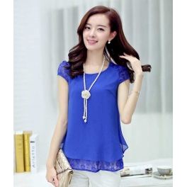 blouse chiffon import T2013