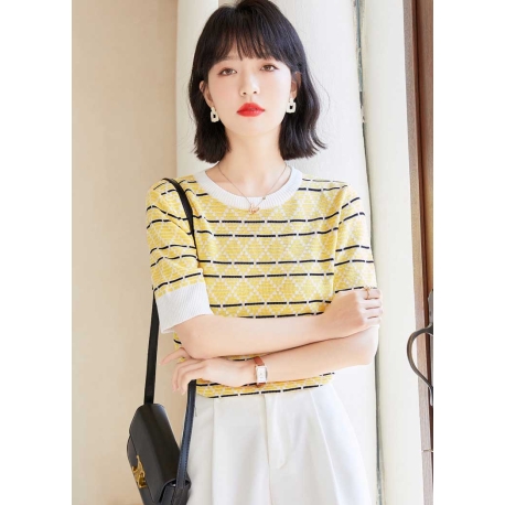 blouse  wanita korea T7634