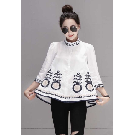 blouse  wanita korea T7639