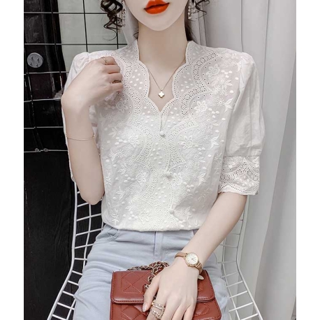 blouse  wanita korea T7642