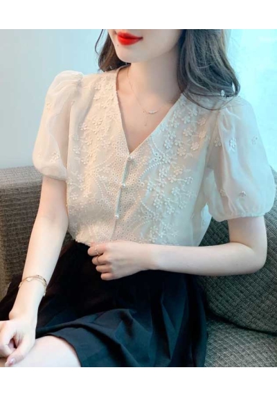 blouse wanita korea T7608