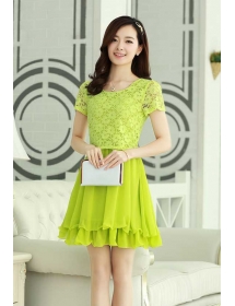 dress wanita import D1899