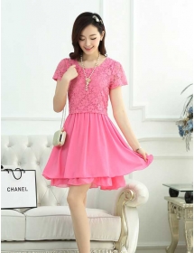 dress wanita import D1900