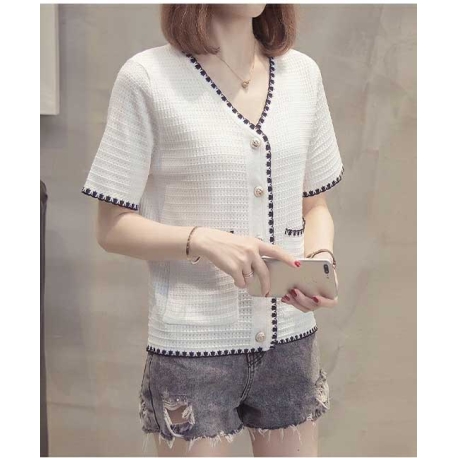 blouse  wanita korea T7140