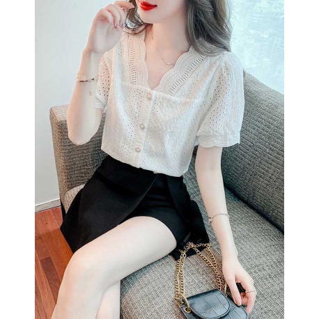 blouse  wanita korea T7659