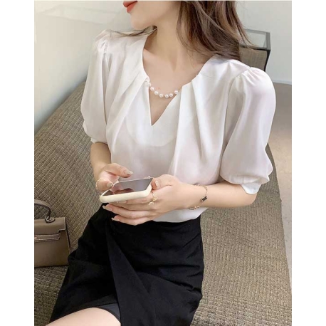 blouse  wanita korea T7027