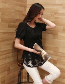 blouse wanita korea T2043