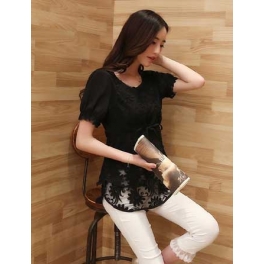 blouse wanita korea T2043