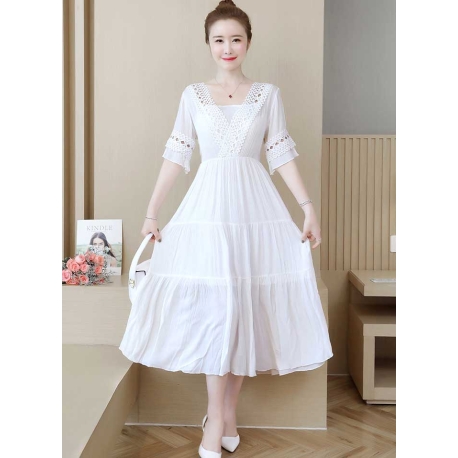 dress wanita korea D7590