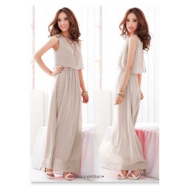 long dress chiffon D1925