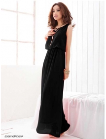 long dress chiffon D1926