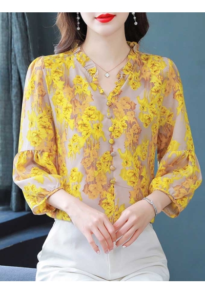 blouse wanita korea T7724