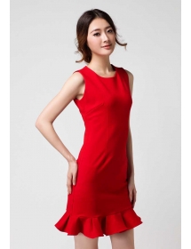 dress wanita import D1937