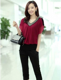 blouse wanita import T2062