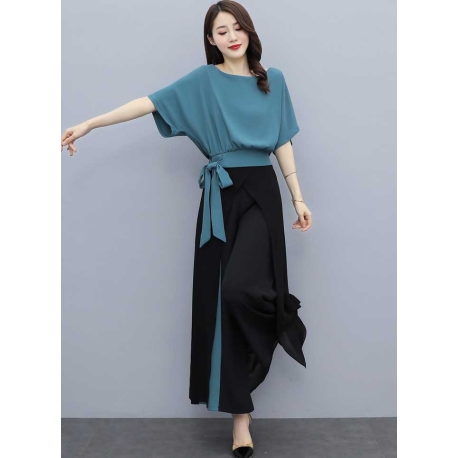 setelan wanita korea D7614