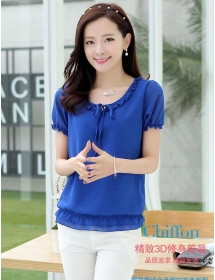 blouse chiffon import T2067