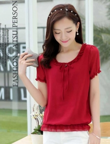 blouse chiffon import T2068