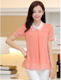 blouse chiffon import T2069