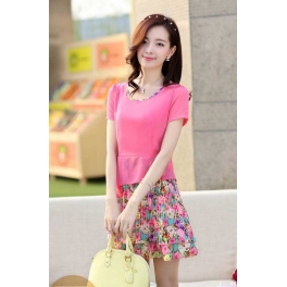 dress wanita import D1964