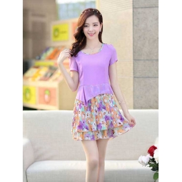 dress wanita import D1965