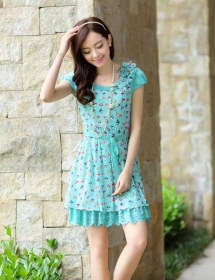 dress wanita import D1967