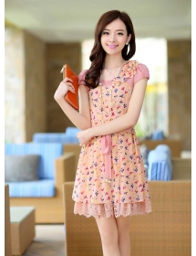 dress wanita import D1968