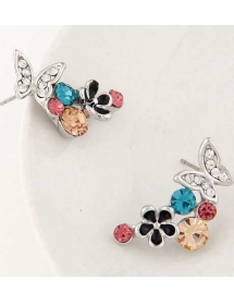 anting wanita motif kupu2 TT0317