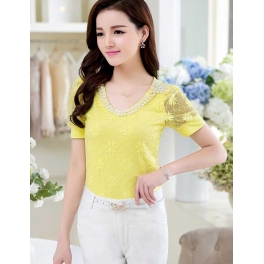 blouse wanita korea T2077