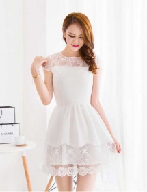 dress korea import D1985