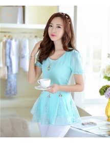 blouse wanita korea T2084