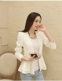 blazer wanita model korea T2095