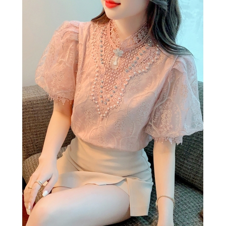 blouse wanita korea T7896