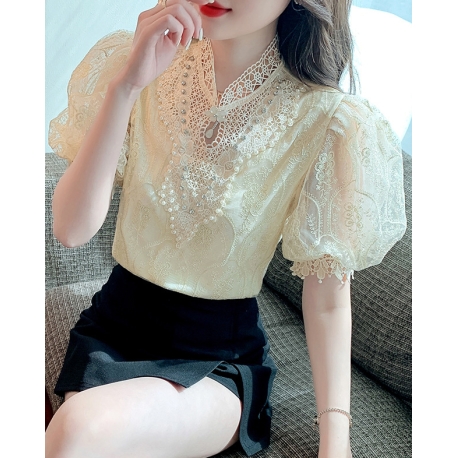 blouse wanita korea T7898