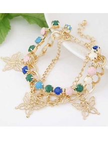 gelang wanita motif kupu-kupu TT0336