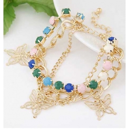 gelang wanita motif kupu-kupu TT0336