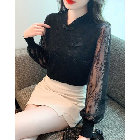 blouse  wanita korea T7935