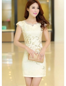 dress pesta D2052