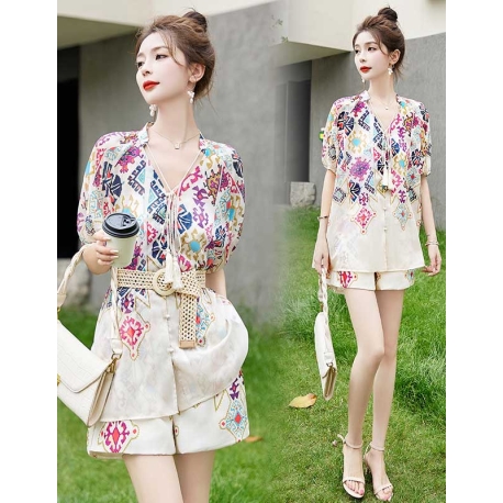 setelan wanita korea D7806