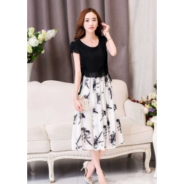 long dress korea D2079