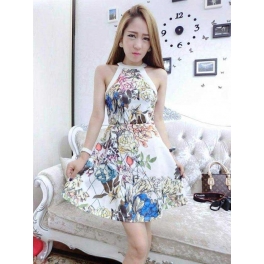 dress wanita import D2090