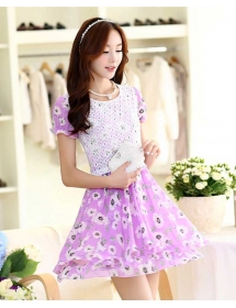 dress wanita import D2093