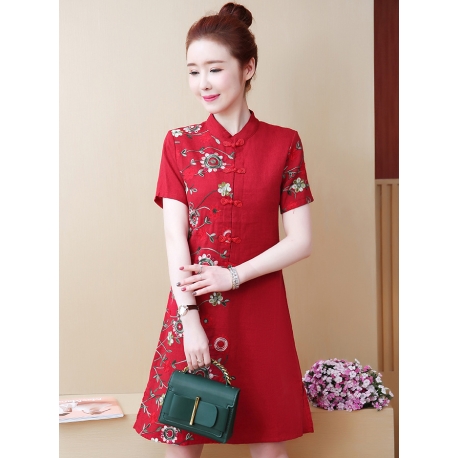 dress cheongsam import D7843