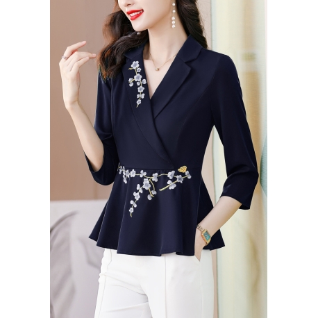 blouse  wanita korea T8016