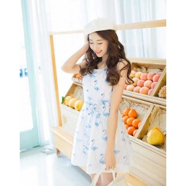 dress wanita import D2124