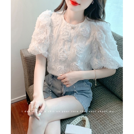 blouse  wanita korea T8024