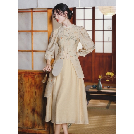 dress cheongsam import D7875